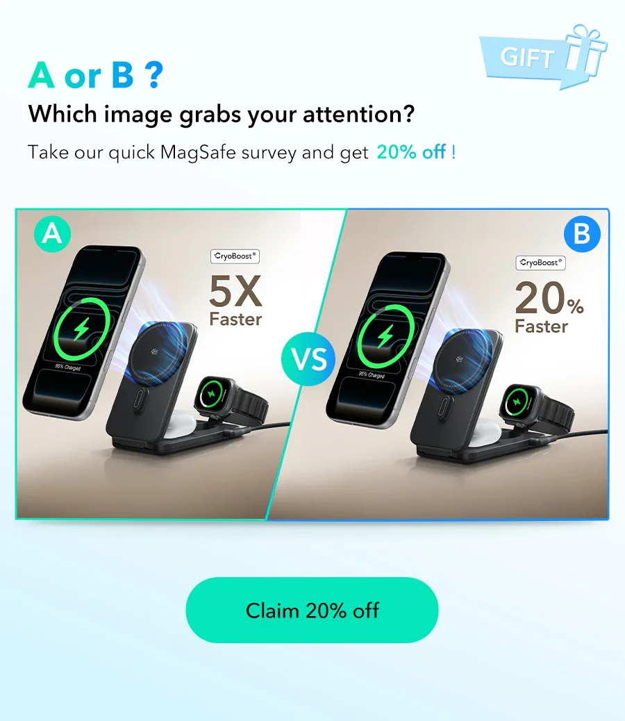 A or B – Which image grabs your attention?