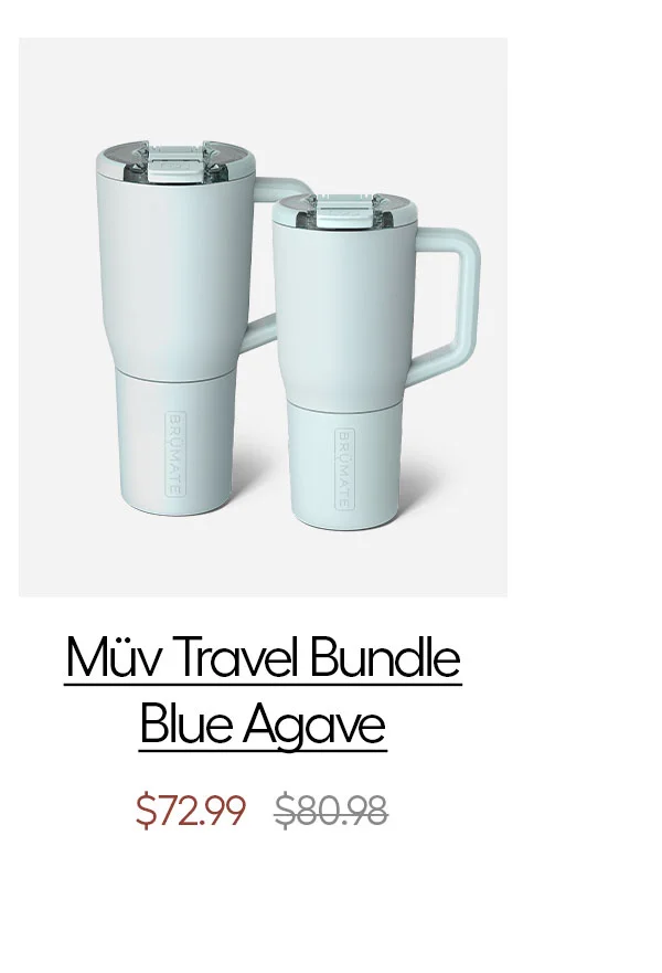 Müv Travel Bundle Blue Agave - $72.99