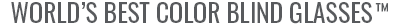 #1 Patented Lens Technology for Color Blindness