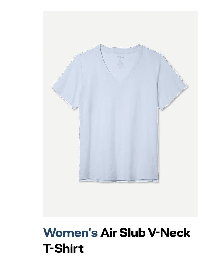Women's Air Slub V-Neck T-shirt