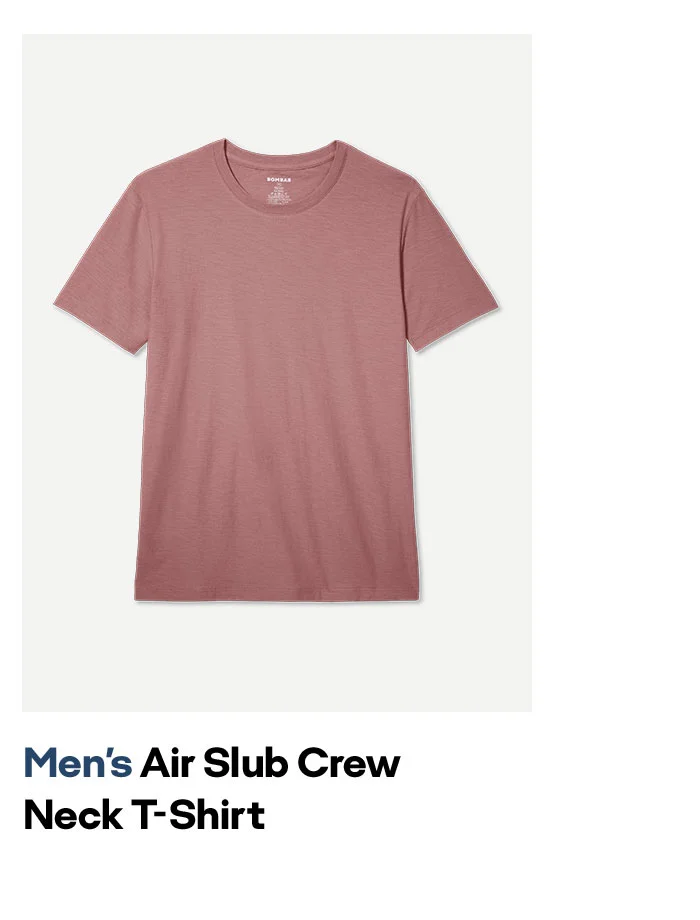 Men's Air Slub Crew  Neck T-Shirt
