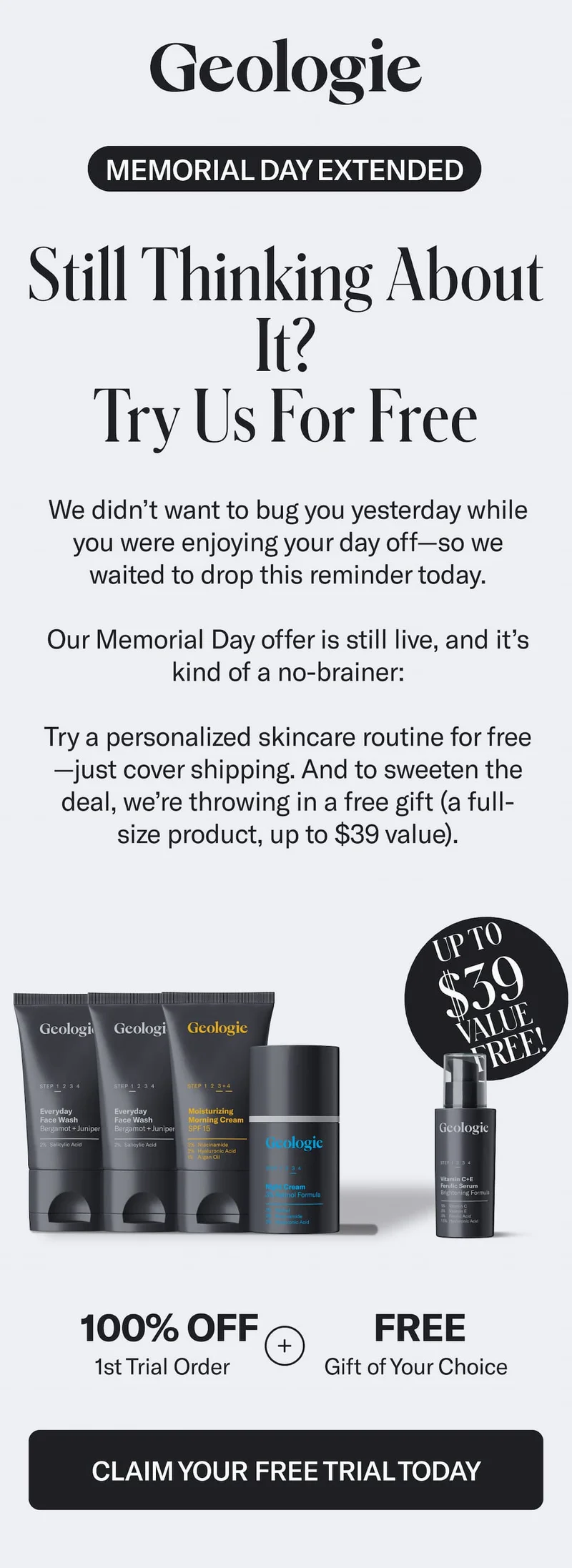 Memorial Day Weekend Sale