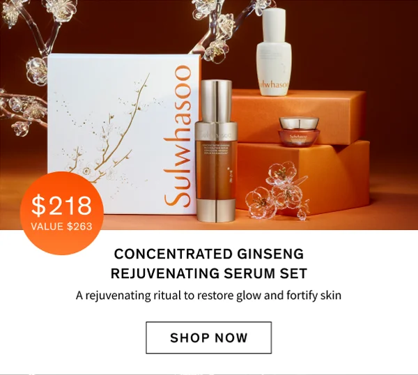 Concentrated Ginseng Rejuvenating Serum Set