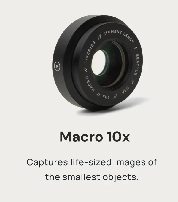 Tele 58mm Our #1 bestseller for portraits and distant details.