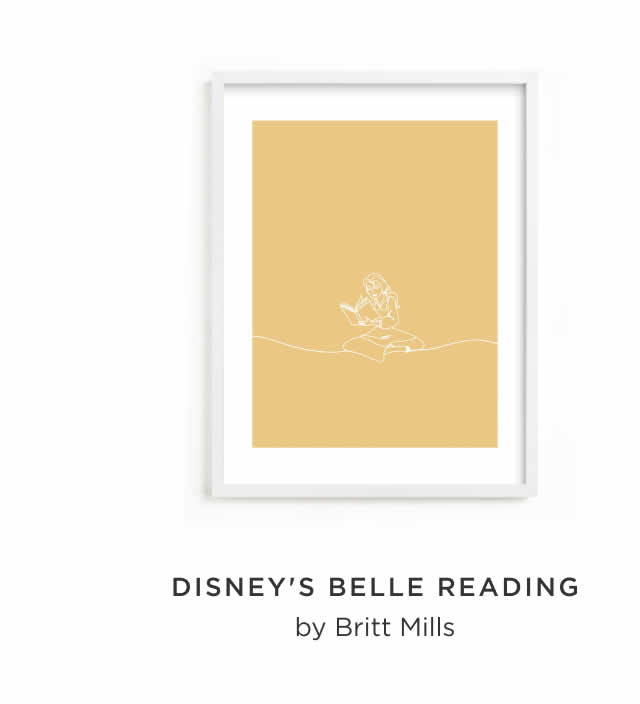 Disney's Belle Reading