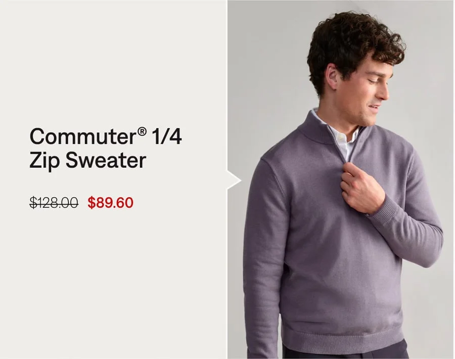 Commuter® 1/4 Zip Sweater