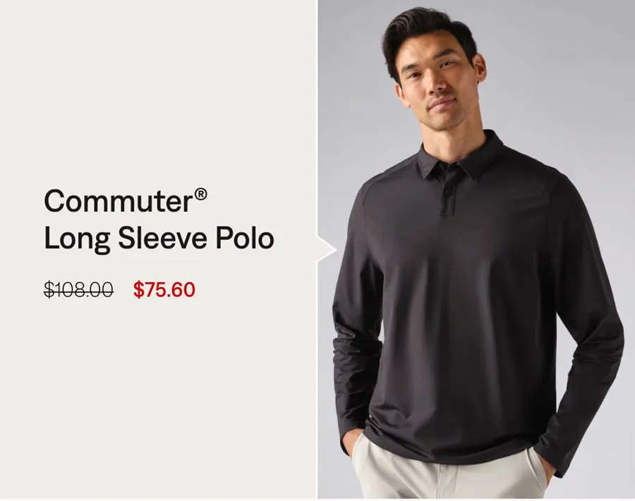 Commuter® Long Sleeve Polo