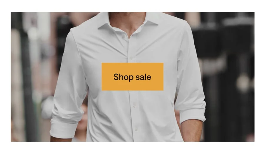 Shop sale