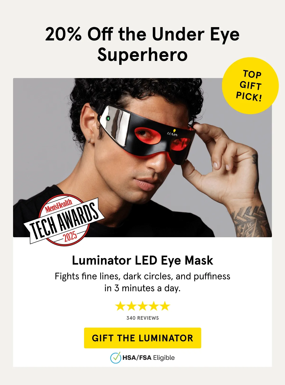 20% Off Luminator - Top Gift Pick!