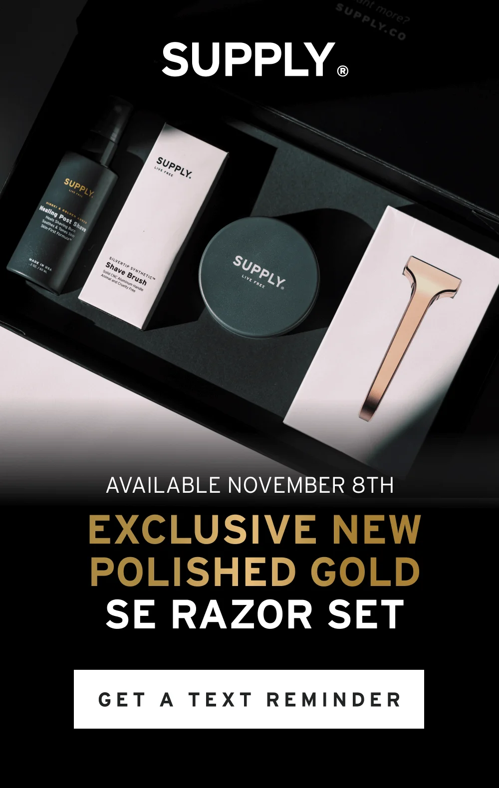 AVAILABLE NOVEMBER 8TH