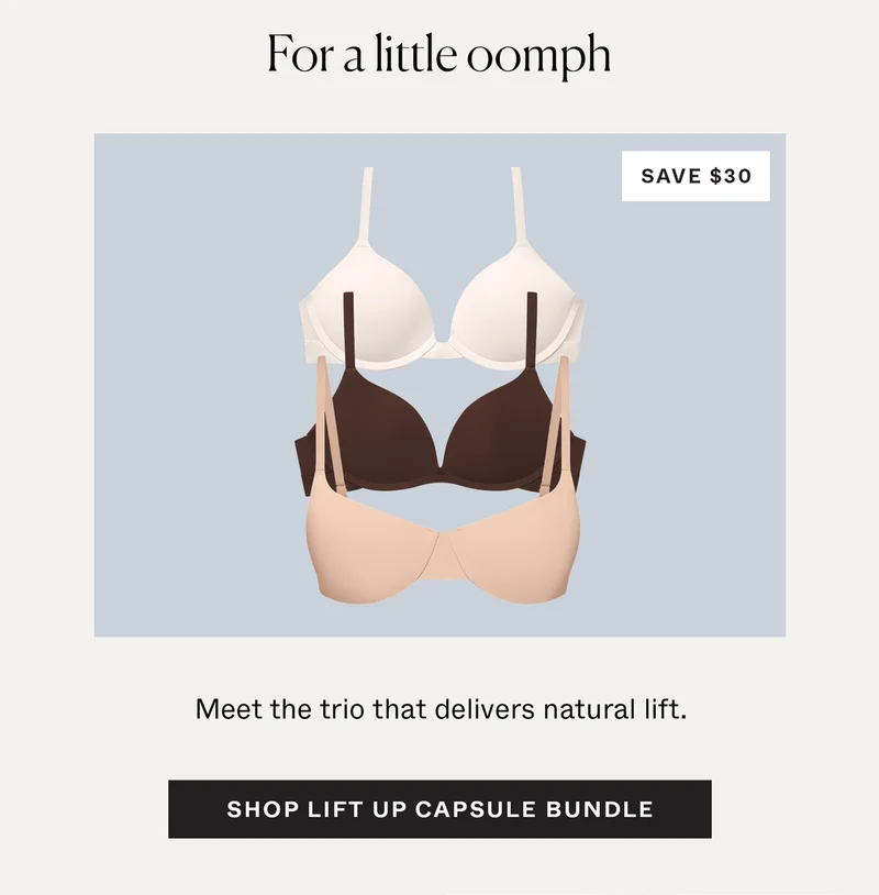 For a little oomph: meet the trio that delivers natural lift. Shop Lift Up Capsule Bundle →