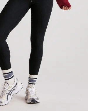 Spacedye Go Pocket Midi Legging in Darkest Night