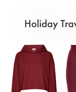 Happiness Fleece Cropped Hoodie in California Merlot
