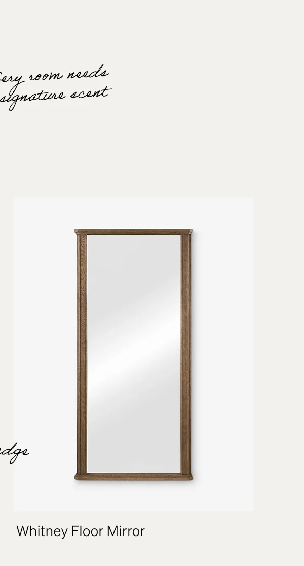 Shop Whitney Floor Mirror