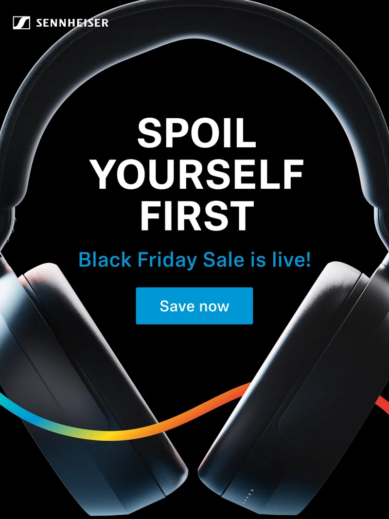 Sennheiser Black Friday Sale is live!