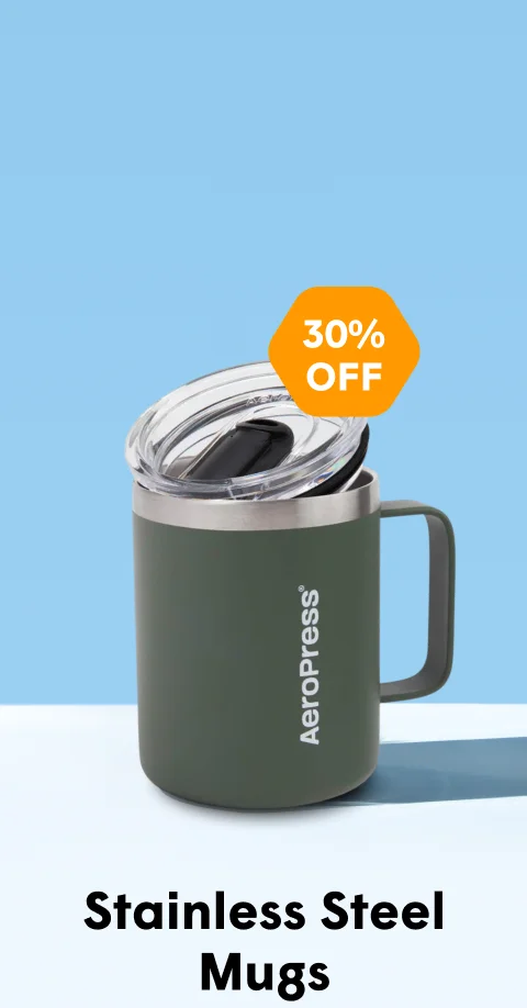 Stainless steel mugs