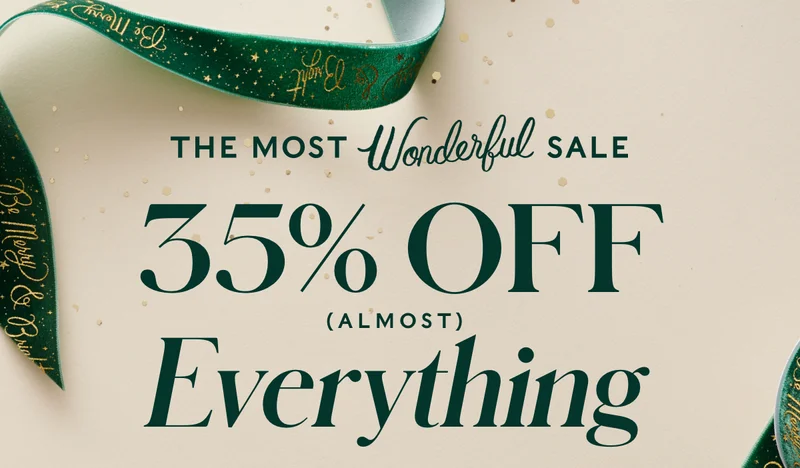 35% Off Almost Everything
