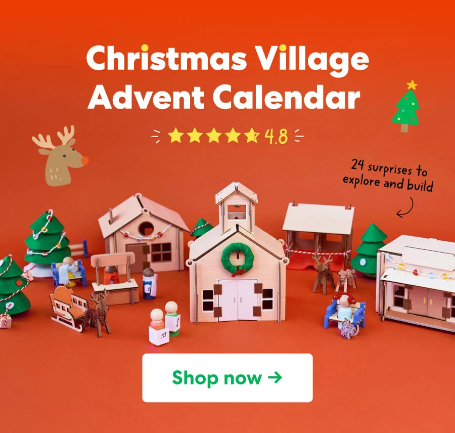 Christmas Village Advent Calendar