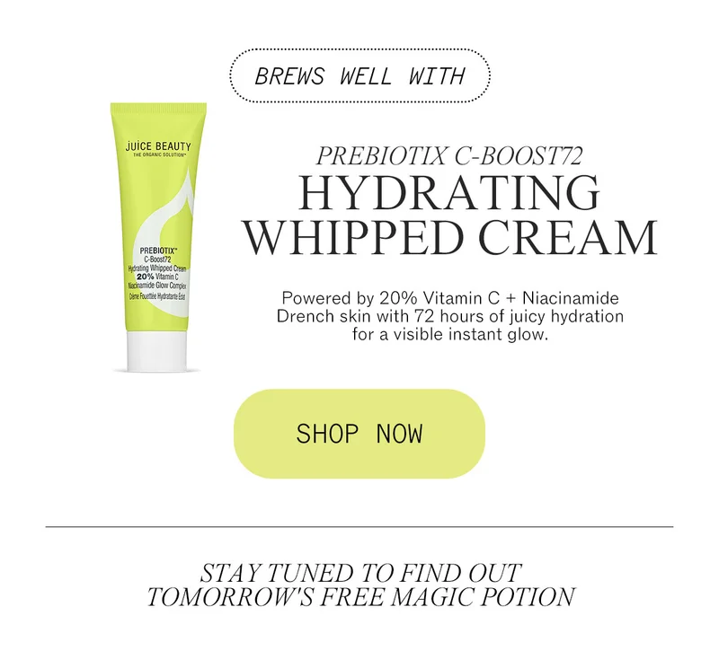 Brews Well With Prebiotix C-Boost72 Hydrating Whipped Cream