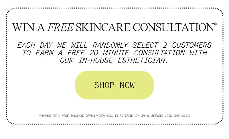 Win a Free Skincare Consultation