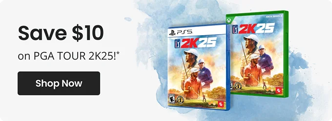 Save $10 on PGA TOUR 2K25!* | Shop Now