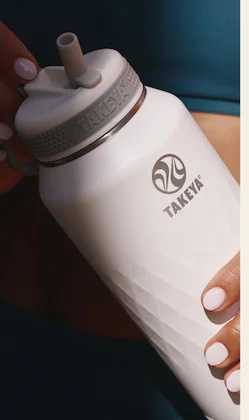 40oz Takeya Sport Water Bottle With Straw Lid
