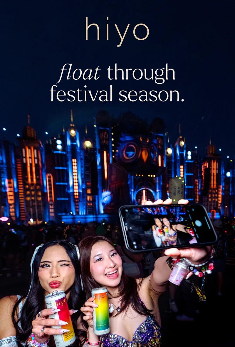 hiyo | float through festival season.