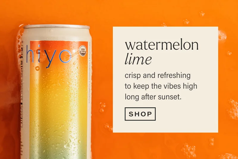watermelon lime | crisp and refreshing to keep the vibes high long after sunset. | [ SHOP ]