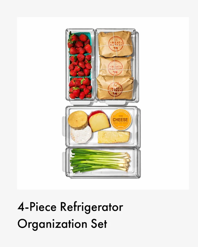 4-Piece Refrigerator Organization Set