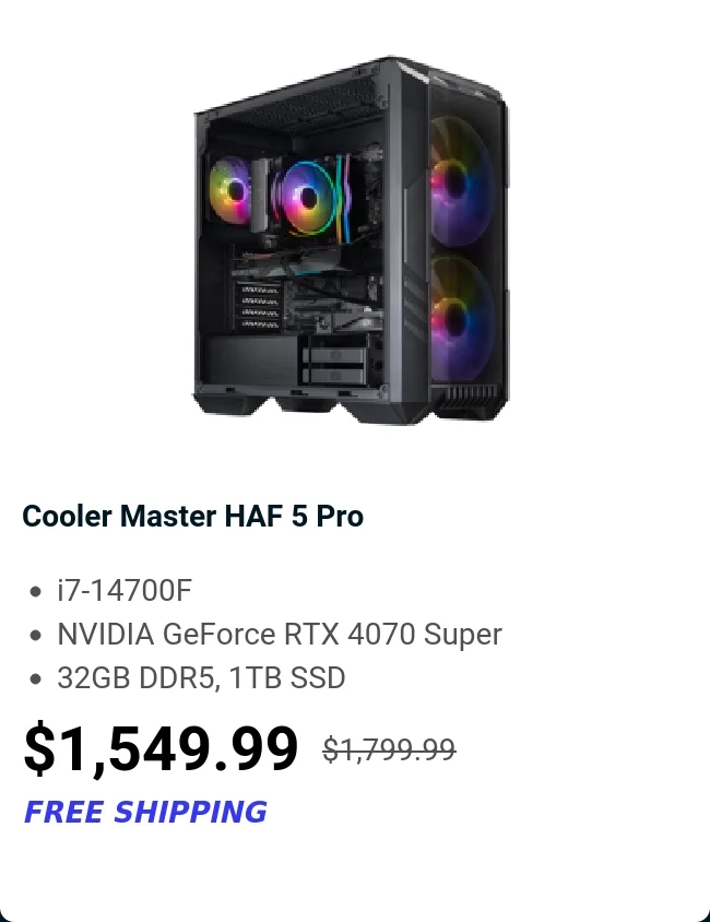 Cooler Master HAF 5 Pro
