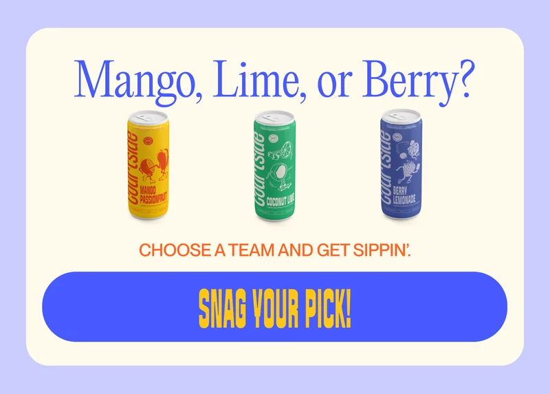MANGO, LIME, OR BERRY