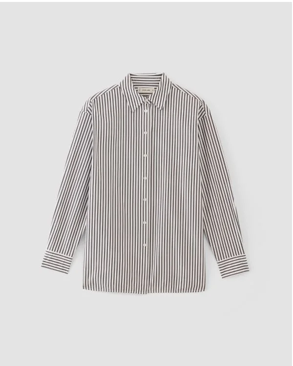 [image]The Silky Cotton Relaxed Shirt