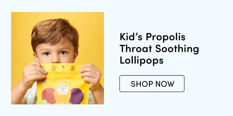 Propolis Kid's Throat Soothing Lollipops