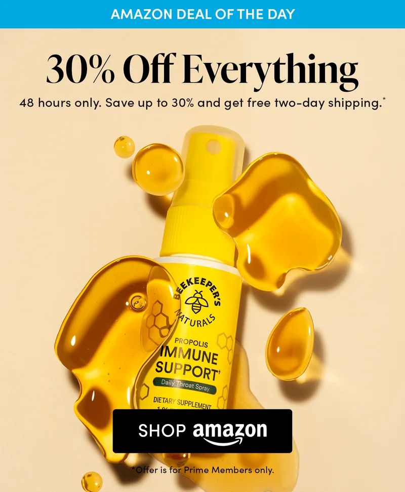 48 hours only. Save 30% and get free two-day shipping.* *Offer is for Prime Members only.