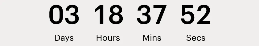 Cyber Sale - Countdown Timer