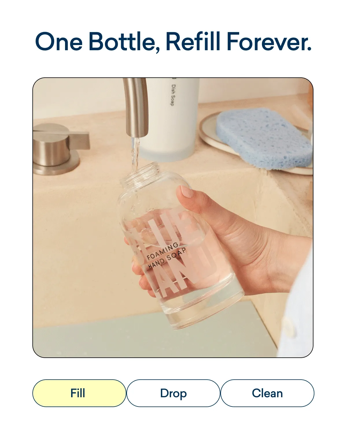 One bottle, refill forever