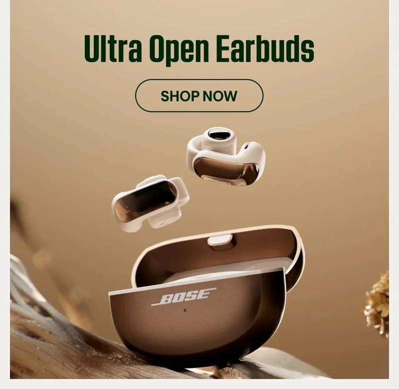 Ultra Open Earbuds in Driftwood Sand