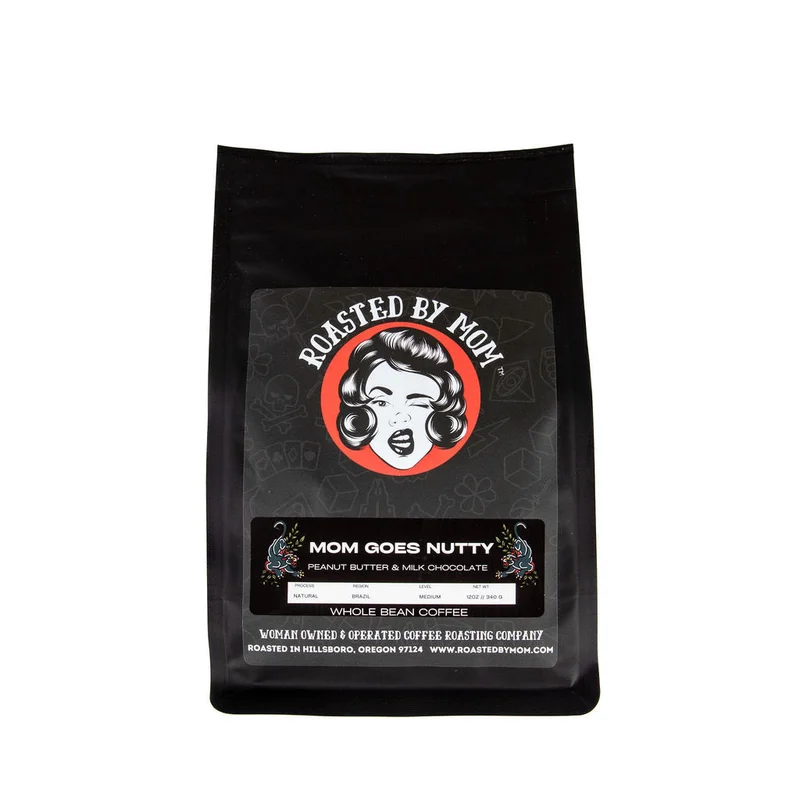 Image of Mom Goes Nutty - Whole Bean Coffee