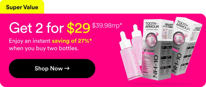Get 2 for $29. Enjoy an instant saving of 27%* when you buy two bottles