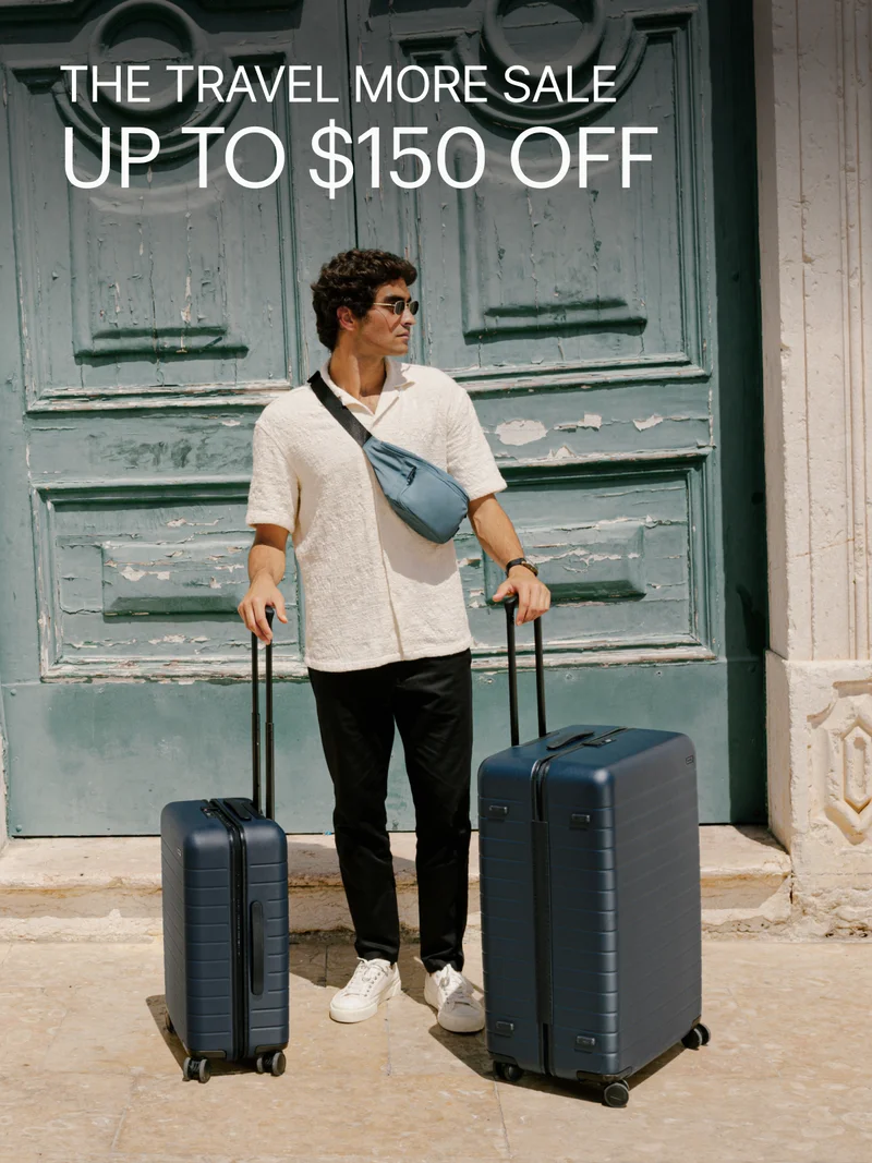For a limited time, save even more on our award-winning suitcase sets. Get $100 off any two suitcases, or $150 off any three—even Aluminum and our expandable Flex line.