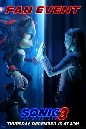 SONIC THE HEDGEHOG 3: FAN EVENT