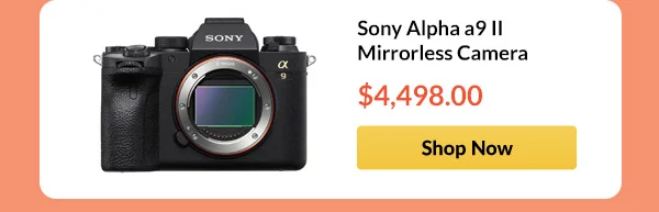 Sony Alpha a9 II Mirrorless Camera