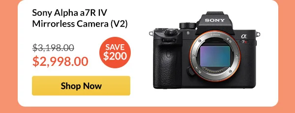 Sony Alpha a7R IV Mirrorless Camera (V2)