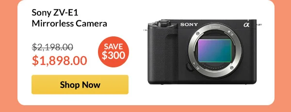Sony ZV-E1 Mirrorless Camera