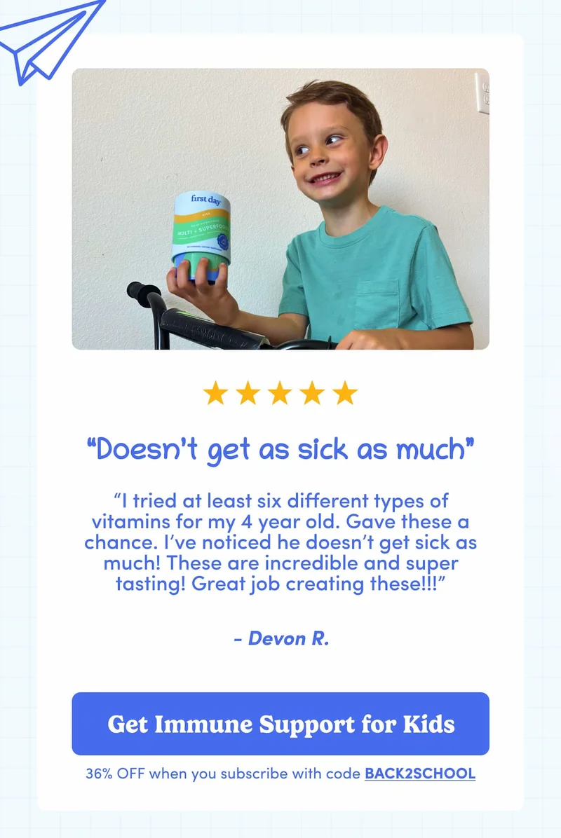 Immune support for kids
