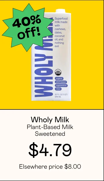 Plant-Based Milk - Sweetened