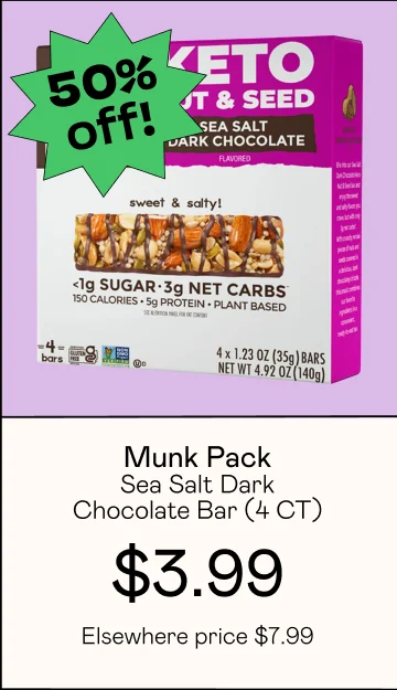 Sea Salt Dark Chocolate Bar (4 CT)