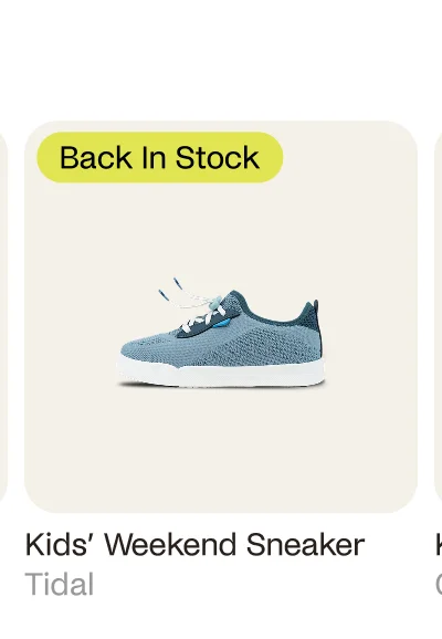 Kids Weekend Sneaker Tidal