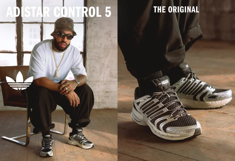 diptych of Adistar Control 5 featuring artist Larry June