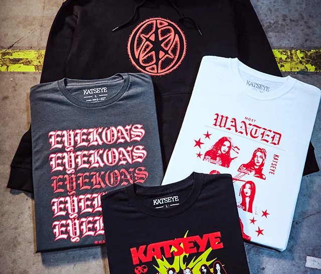 Hot Topic Exclusive. Katseye. Katseye's Gnarliest New Merch. Shop Now